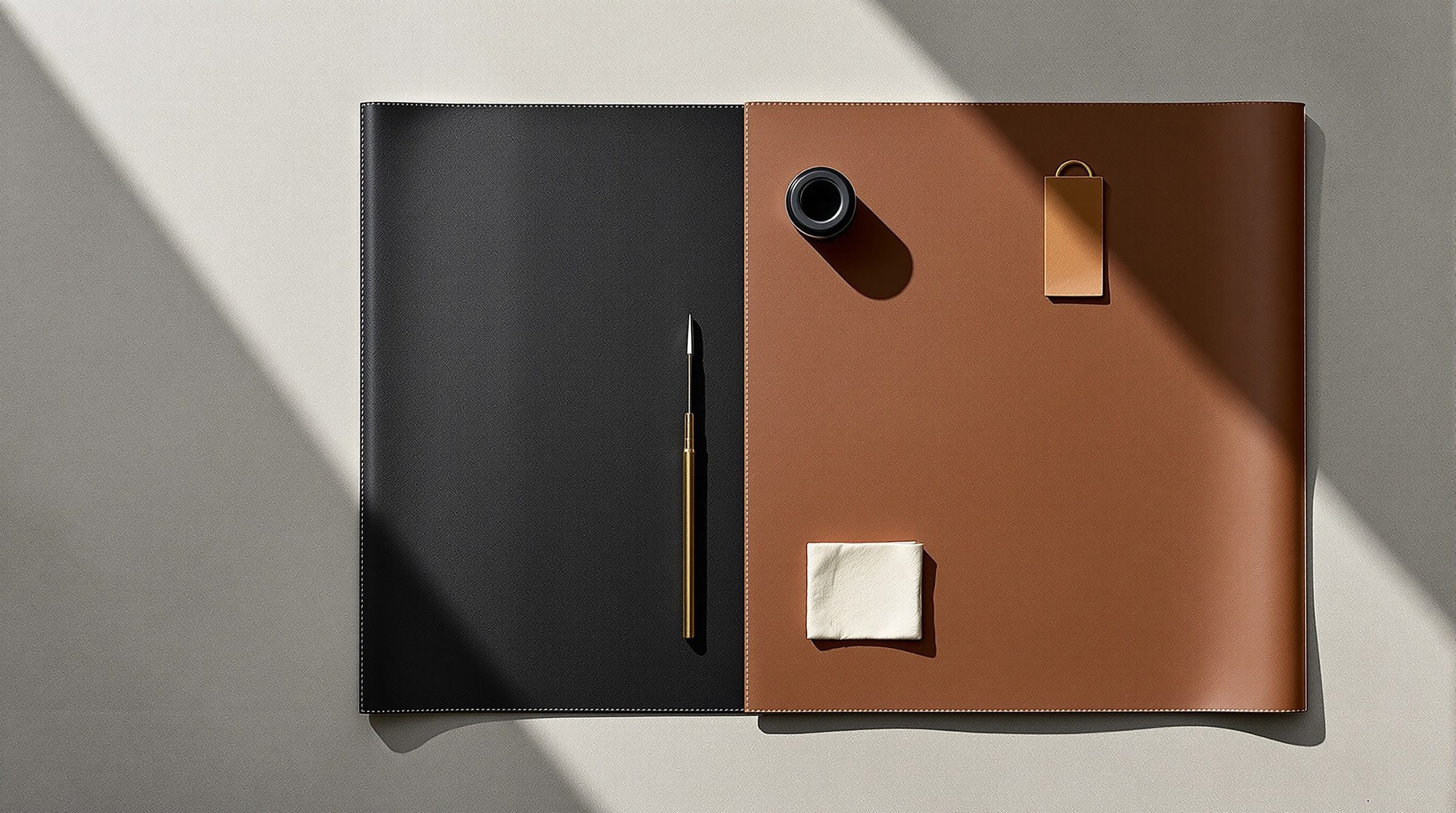 Der Lungo in schwarzem italienischen Buttero-Leder auf nahezu weißem Studio-Hintergrund — eine strukturierte Silhouette in derselben Kategorie wie DeMelliers charakteristische Mini Venice und Tokyo-Stile.